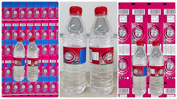 6 colors CI flexo printing machine for mineral water label in high speed and good printing effect