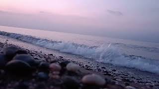 DİNLENDİRİCİ DENİZ SESİ, SU ve DALGA SESİ. Sakinleştirici Deniz Manzarası, Rahatlatıcı Video.