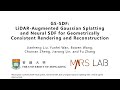 GS-SDF: LiDAR-Augmented Gaussian Splatting and Neural SDF for Geometrically Consistent Rendering