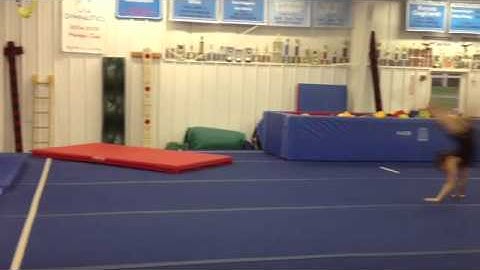 Front Handspring Layout Rudi