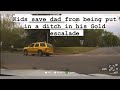 Arkansas State Police chase - kids save dad from getting that Famous Arkansas pit