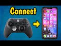 How To Pair An Xbox Elite Controller To An iPhone (Connect Wireless Gamepad to Apple Phone)