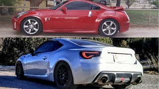 2004 Nissan 350z vs 2013 Scion FR-S