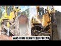 Washing Heavy Equipment Komatsu D375A-6R || Cuci Alat Berat pertambangan Batubara