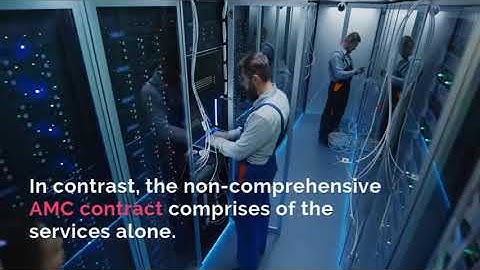 Why do you need computers AMC services?