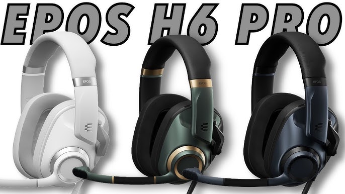 EPOS H6 PRO Open Vert Stereo Vert - Micro-casque 