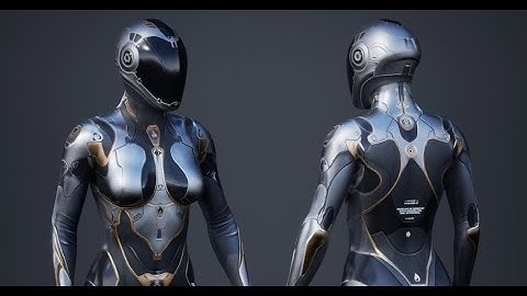Sci-Fi Female 2 - Unreal Engine/Unity