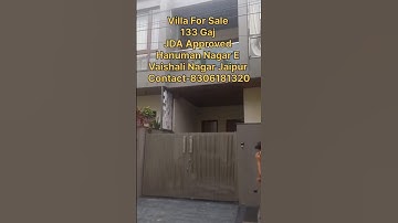 Villa For Sale In Hanuman Nagar E Vaishali Nagar Jaipur #propertycenter #villaplots #perfectlocation