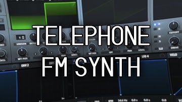 Crazy Hi-Tech Telephone Synth in Serum!