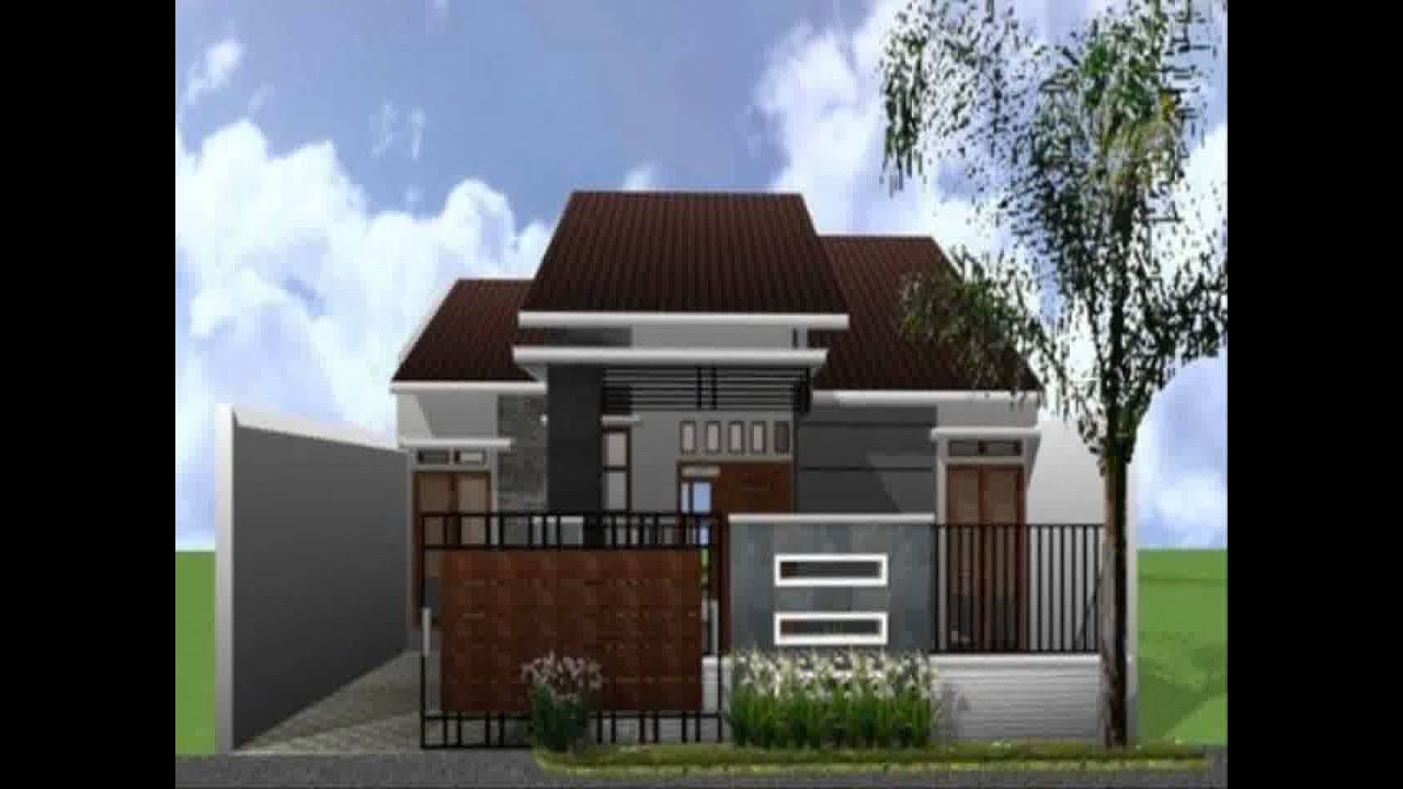 desain rumah minimalis halaman luas  yg sedang trend saat 