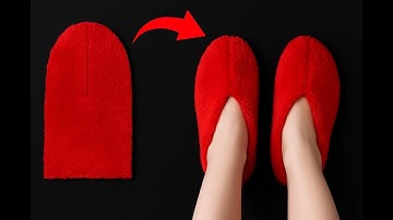 Don’t Throw Away Old Sweaters! Turn Them Into Super Warm Indoor Socks 🧦🔥