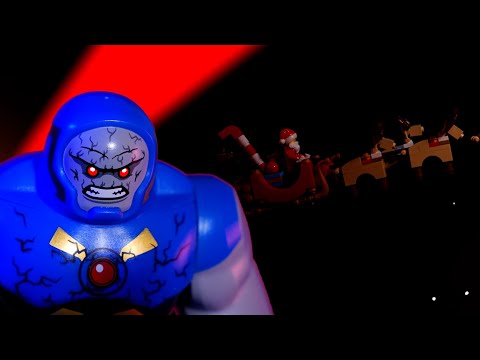 Lego Darkseid vs. Santa Claus!