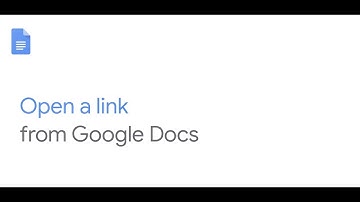 Open a link in Google Docs