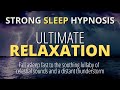 Sleep Hypnosis For Deep Sleep | Fall Asleep Fast (VERY STRONG) | Dark Screen