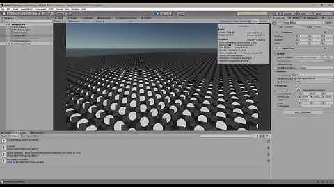 Unity VFX graph rendering with ECS and Compute Shaders