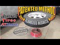 Best Method How to properly Balance tires with a Bubble Balancer AT HOME