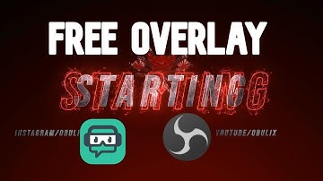 Free stream overlays for OBS and StreamLabs for live streaming -  2020 FREE DOWNLOAD