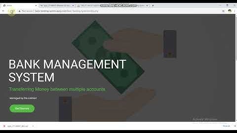 BASIC BANKING SYSTEM (PHP, MySQL)