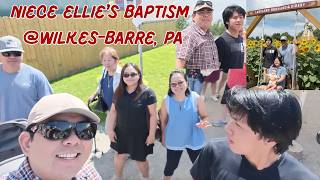 Niece Ellie's baptism | Lakeland Orchard & Cidery | Cooper's Seafood | Wilkes-Barre PA | The Office