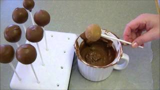 Please watch my video on making the cake pop batter and forming ball
along with this dipping pop.