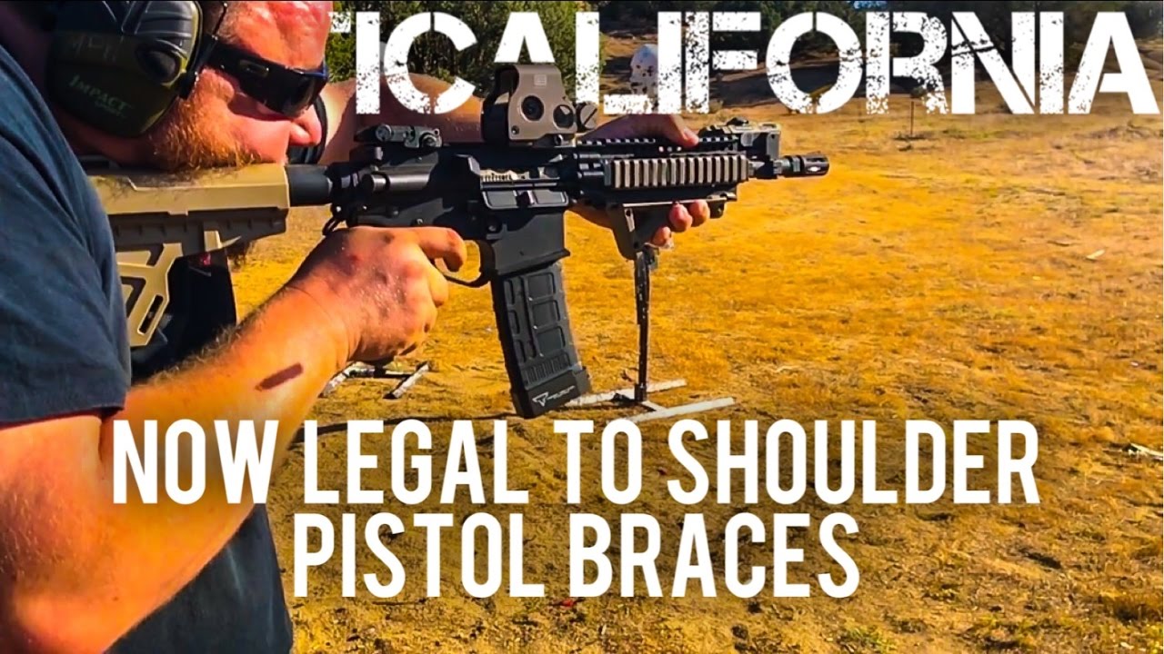BRACE YOURSELVES NOW LEGAL TO SHOULDER PISTOL BRACES YouTube