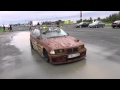 Rat Look BMW 3 Series in Huge Puddle in UK Car Show