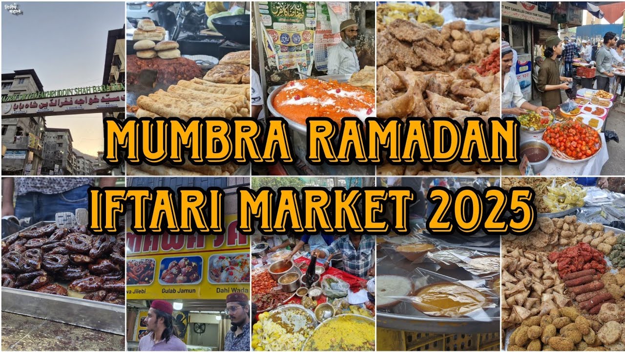 Mumbra Ramadan Iftari | Market 2025 Ramadan Special Street Food | Girish Mahale #ramadan #streetfood