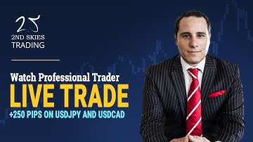 Live Price Action Trading +250 Pips on USDJPY and USDCAD
