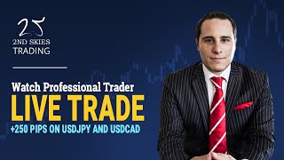 Live Price Action Trading +250 Pips on USDJPY and USDCAD