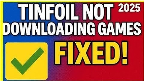 Tinfoil Not Downloading Games FIXED! | Working Solution for Atmosphere Users