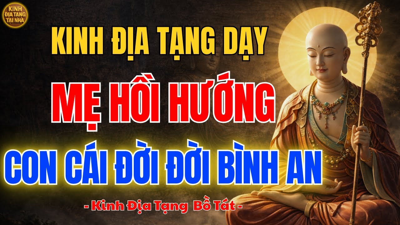 Địa Tạng Vương Bồ Tát Dạy Mẹ Hồi Hướng 5 Phút Mỗi Ngày 🙏 Gieo Duyên Lành Cho Con