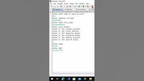 ATM Project eclipse watch full video uploaded in my channel #java