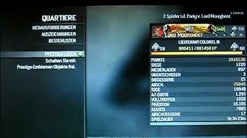 reset all stats - Call of Duty: Modern Warfare 3 mw3