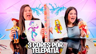 Colorindo Com Três Cores Por Telepatia 3 Marker Challenge