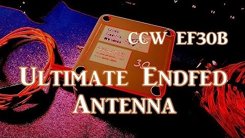 Cross Country Wireless EFHW 30M Antenna