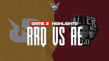 Game Highlight | RRQ vs. Alter Ego | MPL S5 Week 2 Day 3 | Game 2