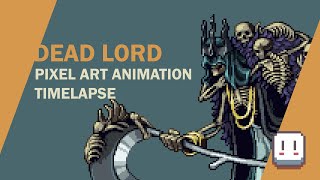 DEAD LORD | PIXEL ART ANIMATION | TIMELAPSE