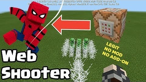 How to make Spider-Man’s web shooter(different version and no mods or add ons)