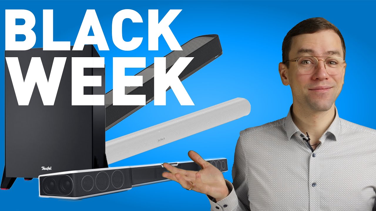 Black Friday Woche Die besten SoundbarDeals! Super Soundbar Angebote