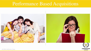 (3) Performance Based Acquisitions