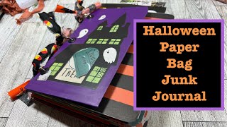 🎃 Halloween Paper Bag Junk Journal 👻