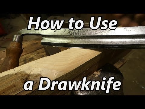 Blacksmithing - Forging a drawknife 