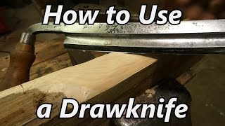 How to Use a Drawknife | Iron Wolf Industrial