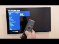 Samsung hotel tv smart remote service code and network settings