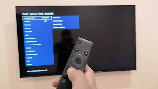 Samsung Hotel TV Smart Remote Service Code and network settings screenshot 4