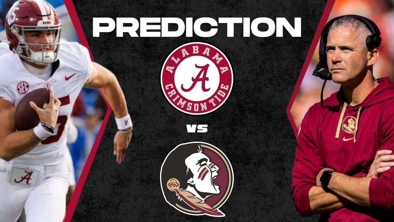 2025 Alabama vs Florida State College Football Prediction - YouTube