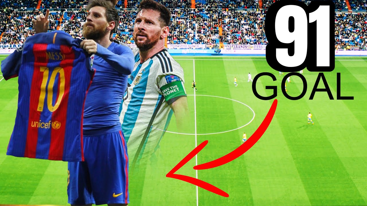 Unbelievable Record 91 Goals in 2012 by Lionel Messi