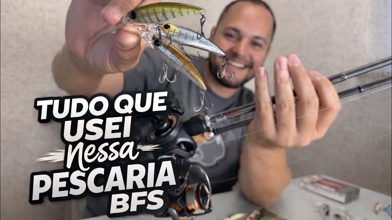 TRALHAS PARA O CORUMBÁ 4 | TUDO QUE USEI DE EQUIPAMENTOS NESSA PESCARIA 