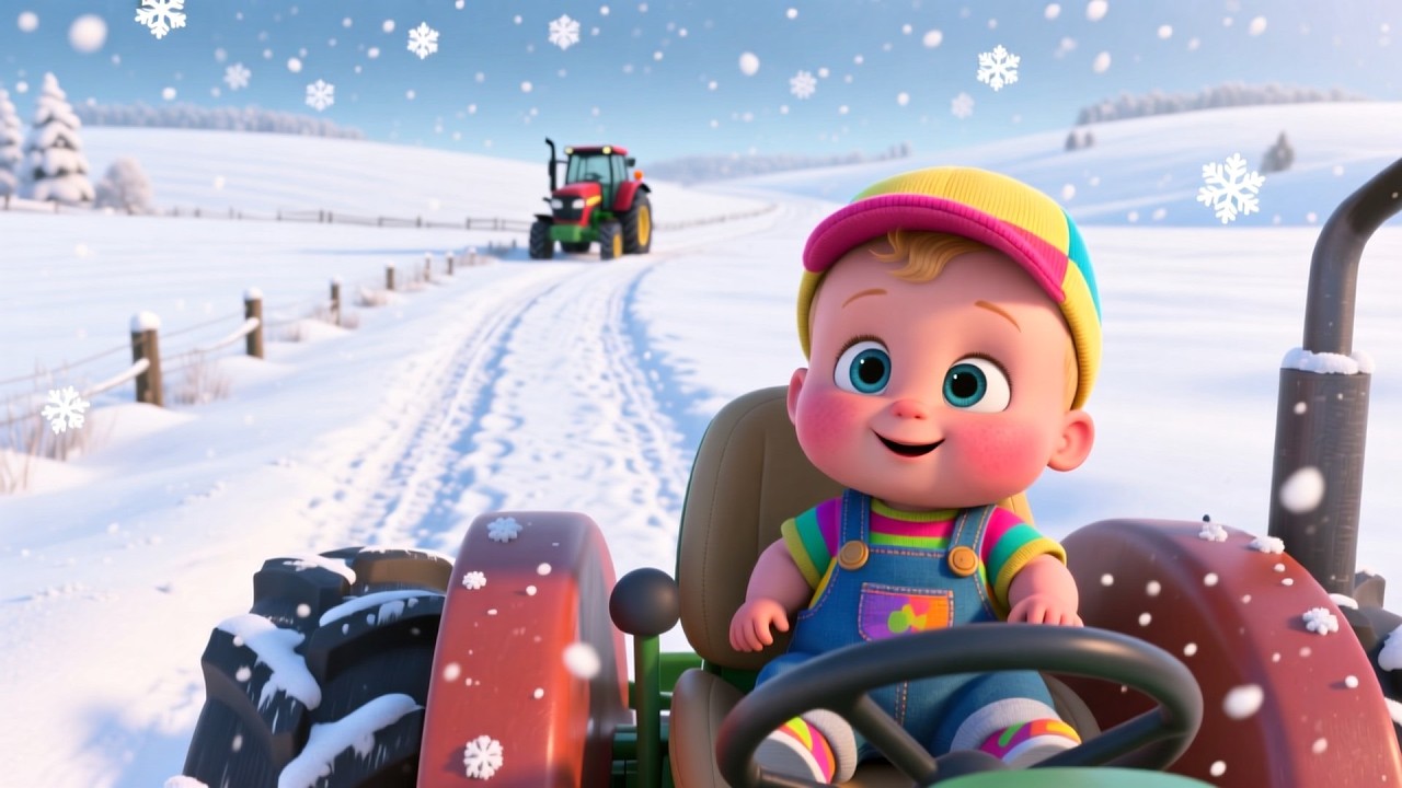 Tractor Boom Boom Farm 🚜🎶 Fun Kids Song | Toddler Farm Adventure & Learning