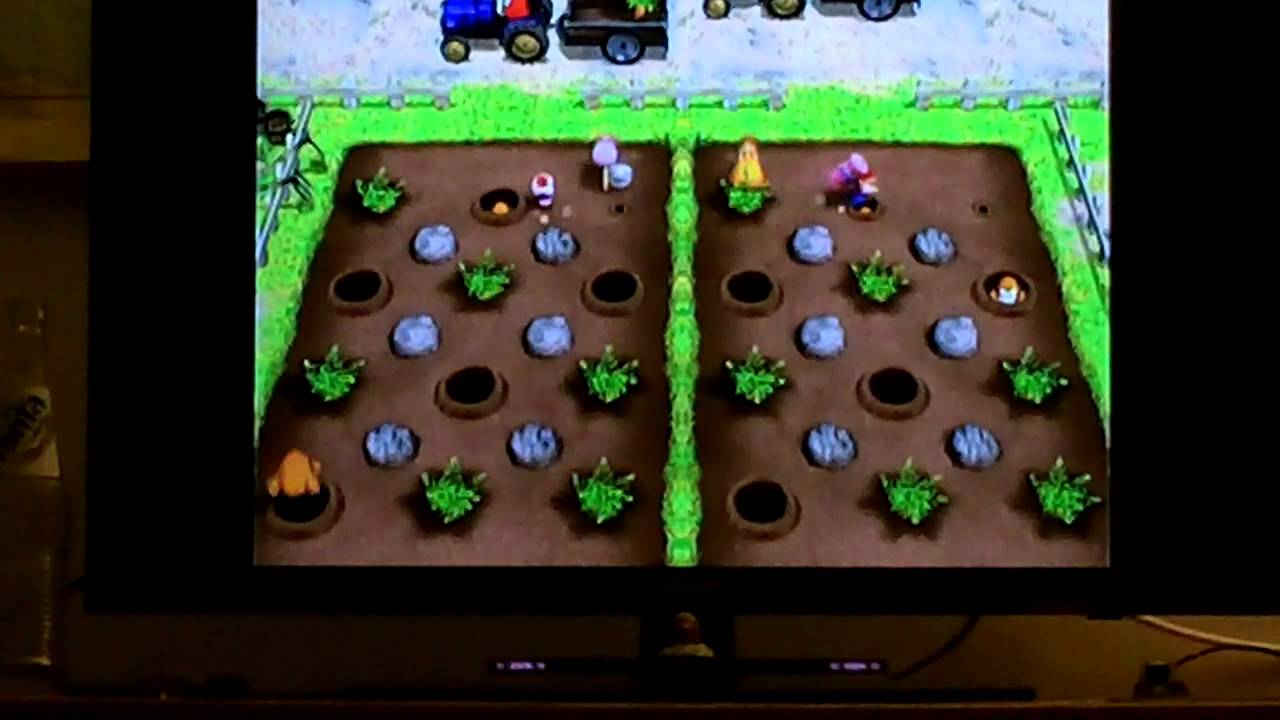 Mario Party 8 Minigame 2 vs. 2 Crops 'n' Robbers YouTube